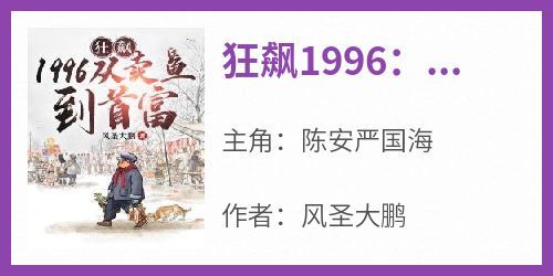 （全本）狂飙1996：从卖鱼到首富主角陈安严国海全文目录畅读