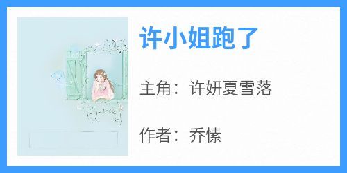 爆款小说《许小姐跑了》主角许妍夏雪落全文在线完本阅读